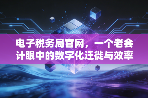 电子税务局官网,一个老会计眼中的数字化迁徙与效率革命