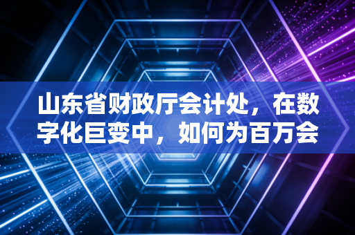 山东省财政厅会计处,在数字化巨变中,如何为百万会计人寻找职业的诺亚方舟?