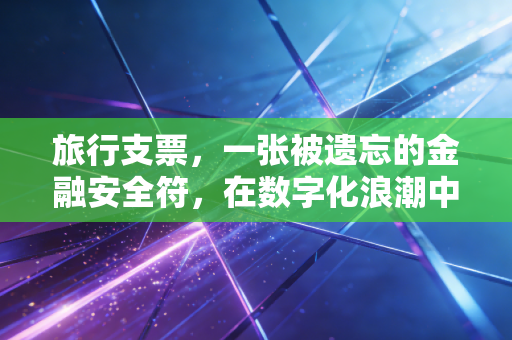 旅行支票,一张被遗忘的金融安全符,在数字化浪潮中最后的倔强