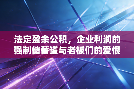 法定盈余公积,企业利润的强制储蓄罐与老板们的爱恨情仇