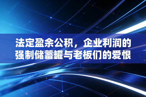 法定盈余公积，企业利润的强制储蓄罐与老板们的爱恨情仇