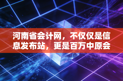 河南省会计网，不仅仅是信息发布站，更是百万中原会计人的职业灯塔