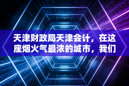 天津财政局天津会计,在这座烟火气最浓的城市,我们如何守住账本里的体面与未来
