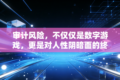 审计风险，不仅仅是数字游戏，更是对人性阴暗面的终极博弈