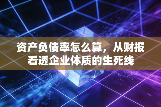 资产负债率怎么算，从财报看透企业体质的生死线