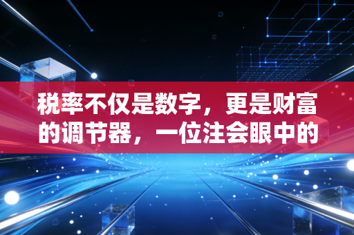 税率不仅是数字，更是财富的调节器，一位注会眼中的税负与人生