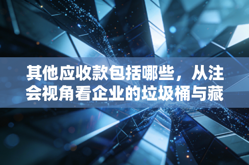 其他应收款包括哪些，从注会视角看企业的垃圾桶与藏宝箱