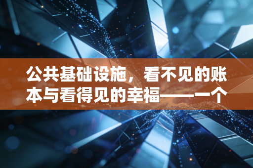 公共基础设施，看不见的账本与看得见的幸福——一个注会眼中的城市进化论