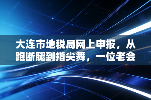 大连市地税局网上申报，从跑断腿到指尖舞，一位老会计的进阶与吐槽