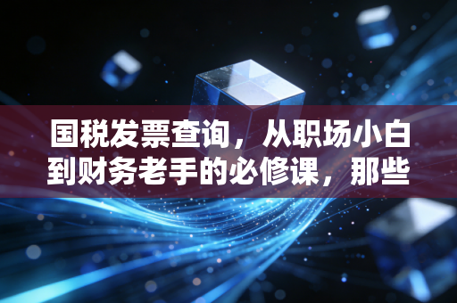 国税发票查询，从职场小白到财务老手的必修课，那些你不知道的潜规则与真相