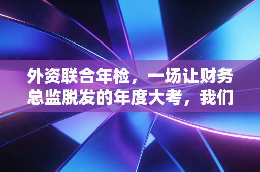 外资联合年检，一场让财务总监脱发的年度大考，我们该如何优雅通关？
