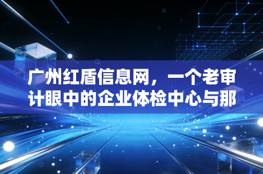 广州红盾信息网，一个老审计眼中的企业体检中心与那些年我们踩过的坑