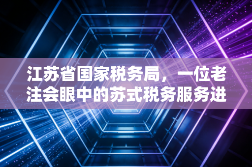 江苏省国家税务局，一位老注会眼中的苏式税务服务进化论与未来展望