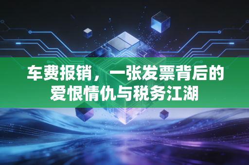 车费报销,一张发票背后的爱恨情仇与税务江湖