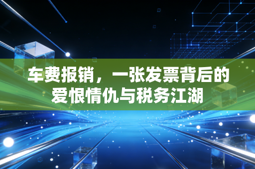 车费报销，一张发票背后的爱恨情仇与税务江湖