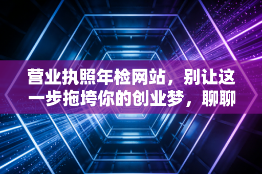 营业执照年检网站,别让这一步拖垮你的创业梦,聊聊年报背后的那些坑与真相