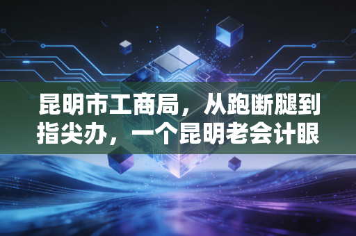 昆明市工商局,从跑断腿到指尖办,一个昆明老会计眼中的营商环境变迁