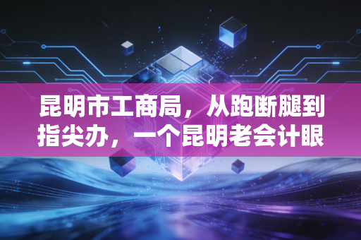 昆明市工商局，从跑断腿到指尖办，一个昆明老会计眼中的营商环境变迁