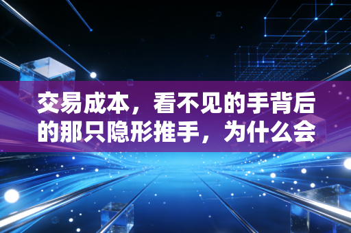 交易成本,看不见的手背后的那只隐形推手,为什么会计师比你更在乎你的麻烦?