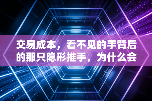 交易成本，看不见的手背后的那只隐形推手，为什么会计师比你更在乎你的麻烦？