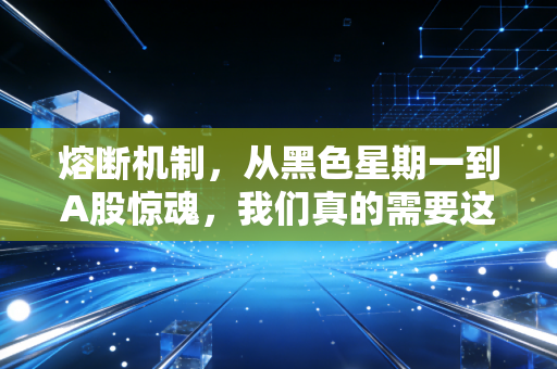 熔断机制，从黑色星期一到A股惊魂，我们真的需要这个股市急刹车吗？