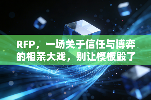 RFP，一场关于信任与博弈的相亲大戏，别让模板毁了你的专业形象