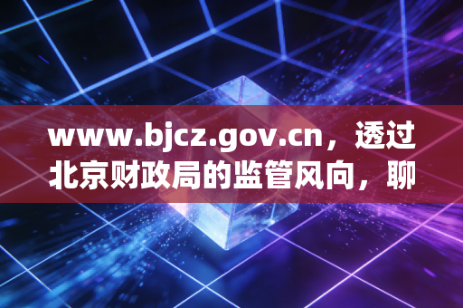 www.bjcz.gov.cn，透过北京财政局的监管风向，聊聊我们注册会计师的内卷与突围