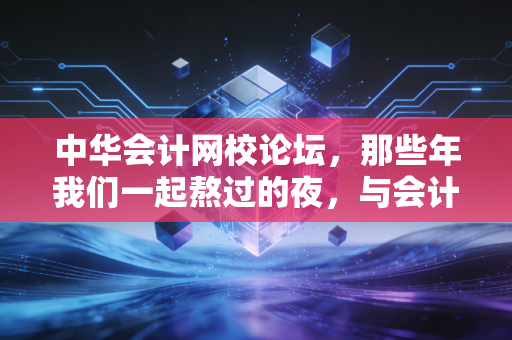 中华会计网校论坛，那些年我们一起熬过的夜，与会计人的精神避难所
