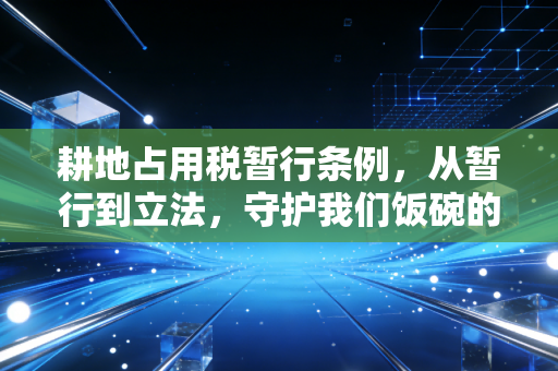 耕地占用税暂行条例，从暂行到立法，守护我们饭碗的税收变迁