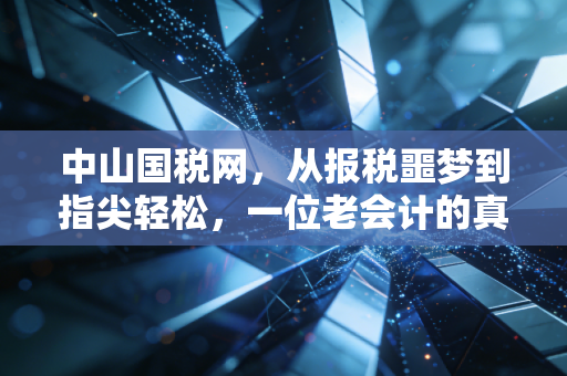 中山国税网，从报税噩梦到指尖轻松，一位老会计的真心话