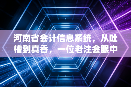河南省会计信息系统，从吐槽到真香，一位老注会眼中的数字化生存