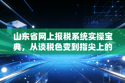 山东省网上报税系统实操宝典，从谈税色变到指尖上的从容