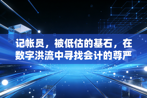 记帐员，被低估的基石，在数字洪流中寻找会计的尊严与未来