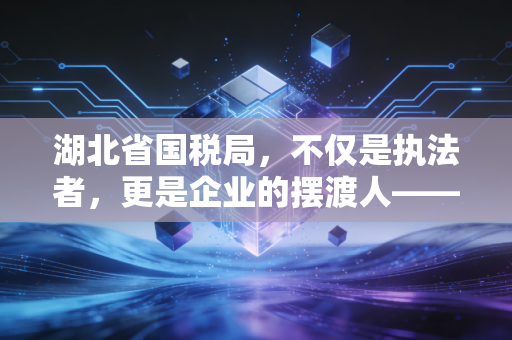 湖北省国税局，不仅是执法者，更是企业的摆渡人——一名资深注会的深度观察