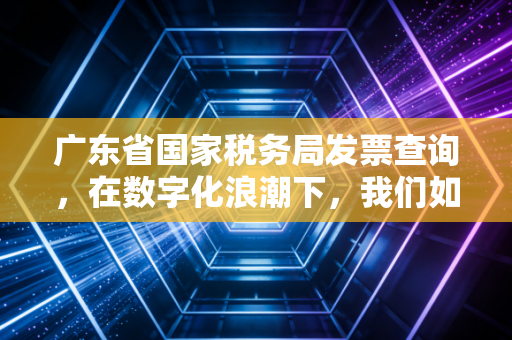 广东省国家税务局发票查询，在数字化浪潮下，我们如何守住每一笔交易的真？