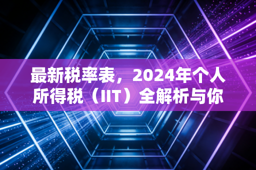 最新税率表,2024年个人所得税(IIT)全解析与你的钱包保卫战