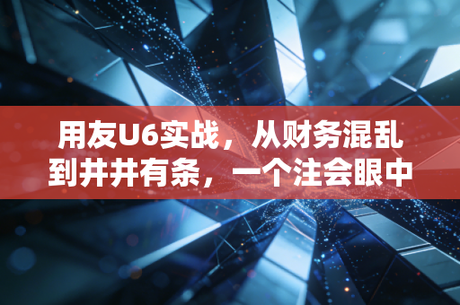 用友U6实战，从财务混乱到井井有条，一个注会眼中的中小企业ERP进阶之路