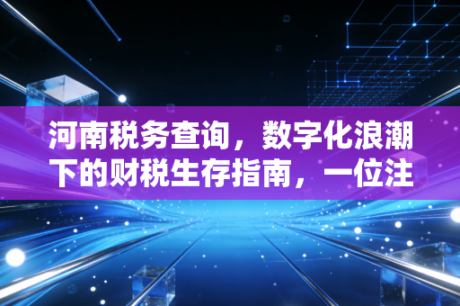 河南税务查询，数字化浪潮下的财税生存指南，一位注册会计师的肺腑之言