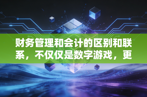 财务管理和会计的区别和联系,不仅仅是数字游戏,更是企业生存的左右脑