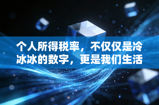个人所得税率,不仅仅是冷冰冰的数字,更是我们生活选择的晴雨表