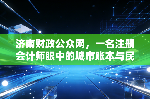 济南财政公众网，一名注册会计师眼中的城市账本与民生红利