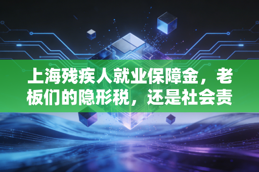 上海残疾人就业保障金，老板们的隐形税，还是社会责任的试金石？——一位注册会计师的深度剖析