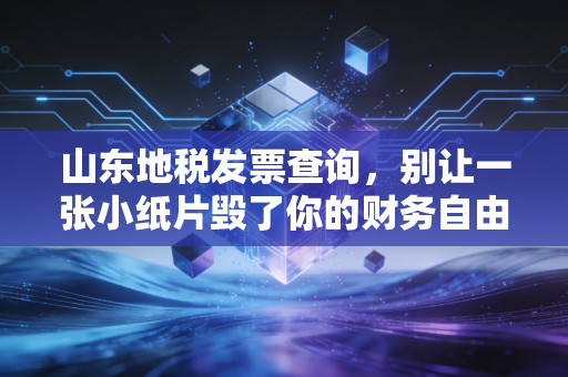 山东地税发票查询,别让一张小纸片毁了你的财务自由