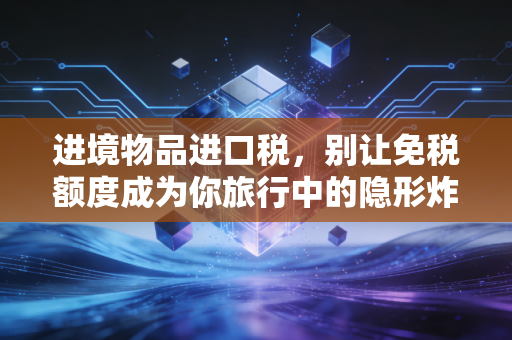 进境物品进口税,别让免税额度成为你旅行中的隐形炸弹