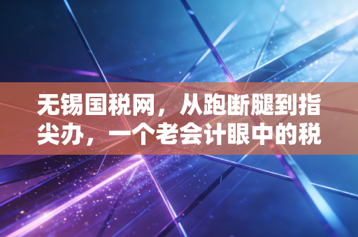 无锡国税网,从跑断腿到指尖办,一个老会计眼中的税务数字化变迁