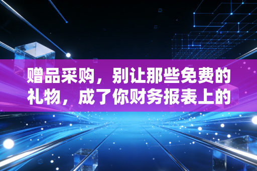 赠品采购,别让那些免费的礼物,成了你财务报表上的烫手山芋