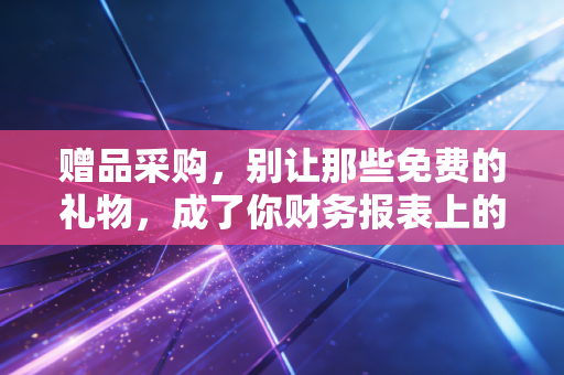 赠品采购,别让那些免费的礼物,成了你财务报表上的烫手山芋