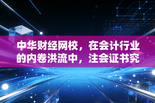 中华财经网校,在会计行业的内卷洪流中,注会证书究竟还是不是那艘诺亚方舟?