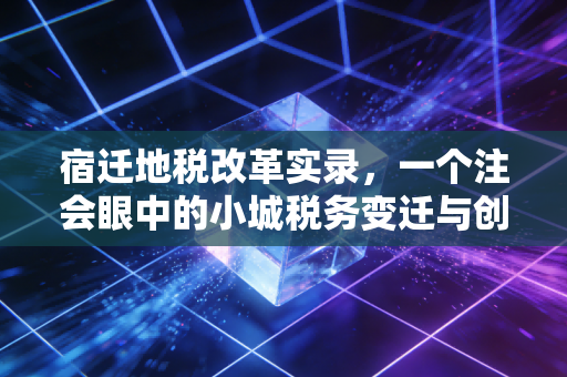宿迁地税改革实录,一个注会眼中的小城税务变迁与创业冷暖