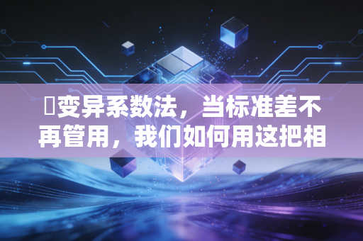 �变异系数法,当标准差不再管用,我们如何用这把相对标尺丈量风险?